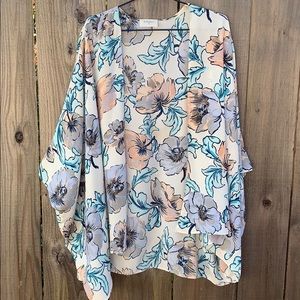 Floral Pastel Kimono